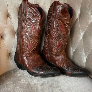 Gorgeous Cowboy boots, vintage  sz 6.5